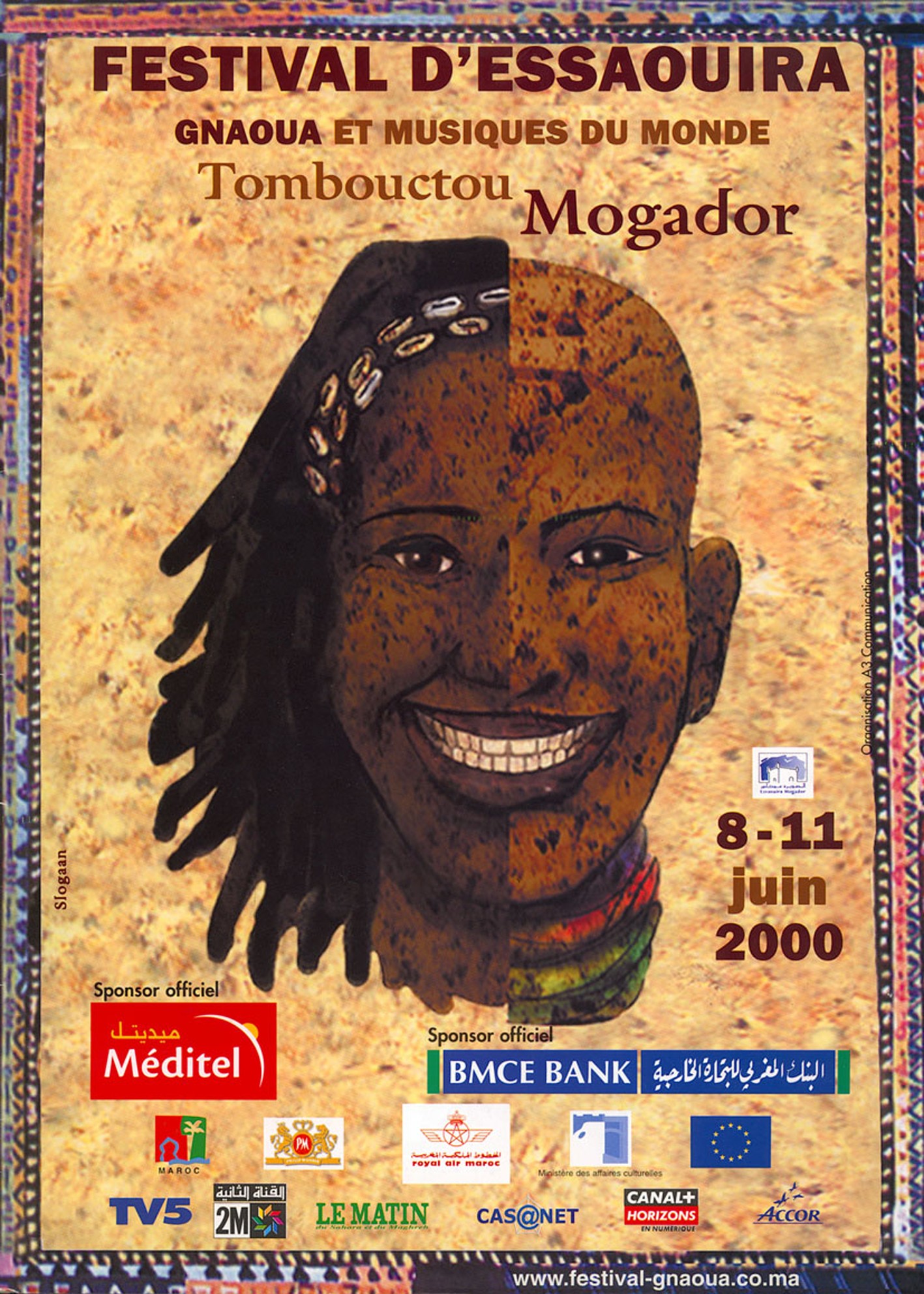 AFFICHE GNAOUA 2000