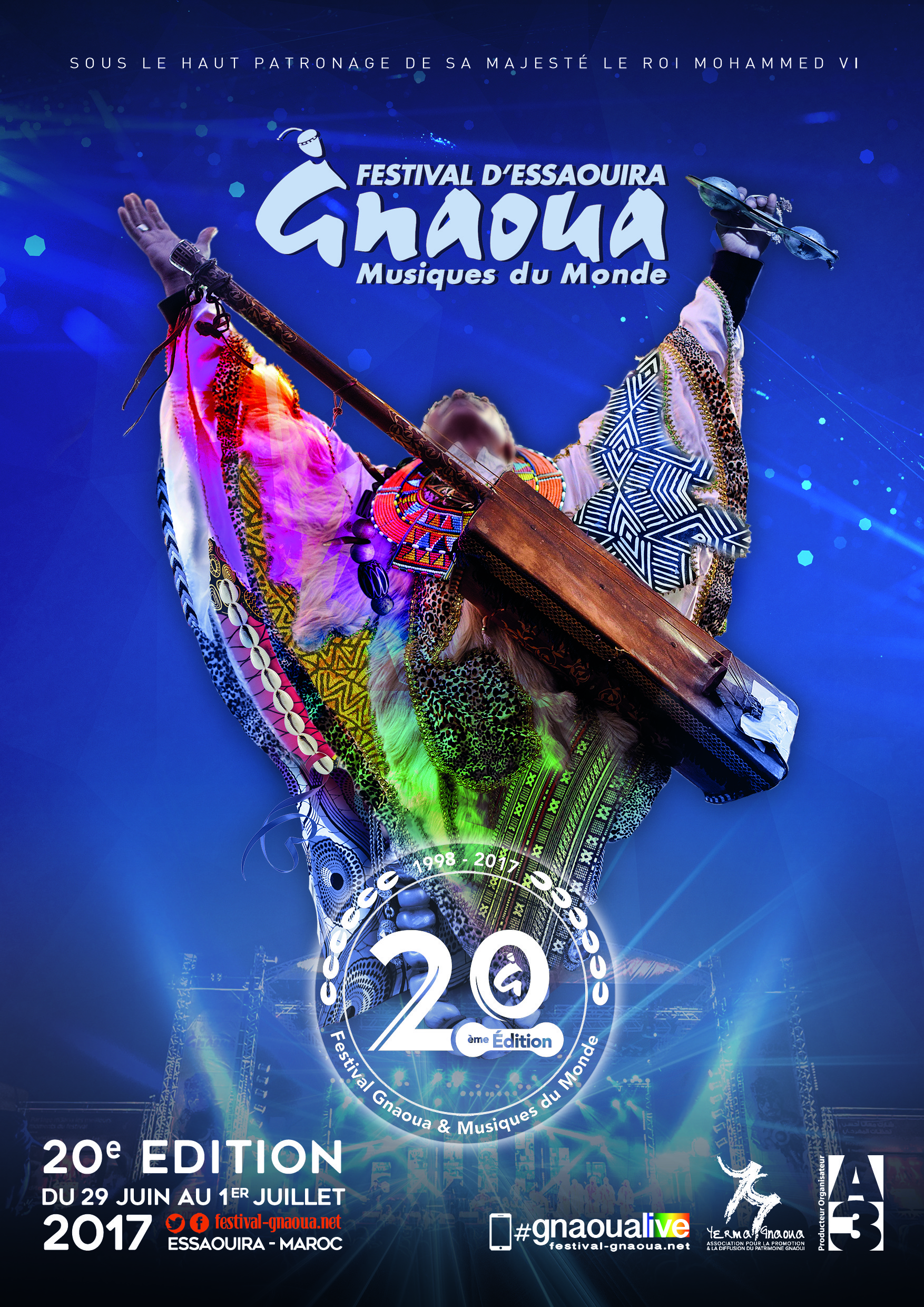 AFFICHE GNAOUA 2017