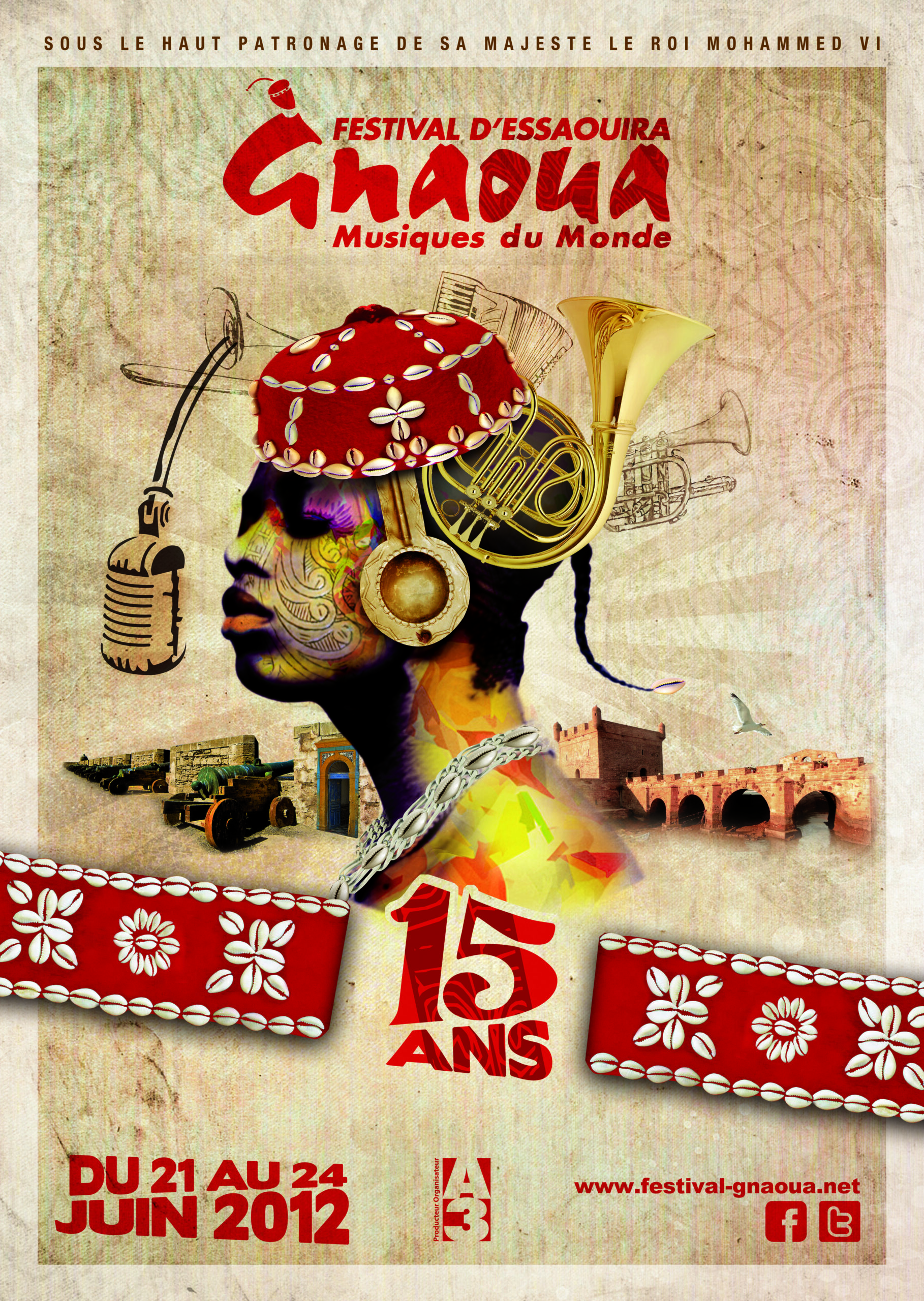 Affiche Gnaoua 2012