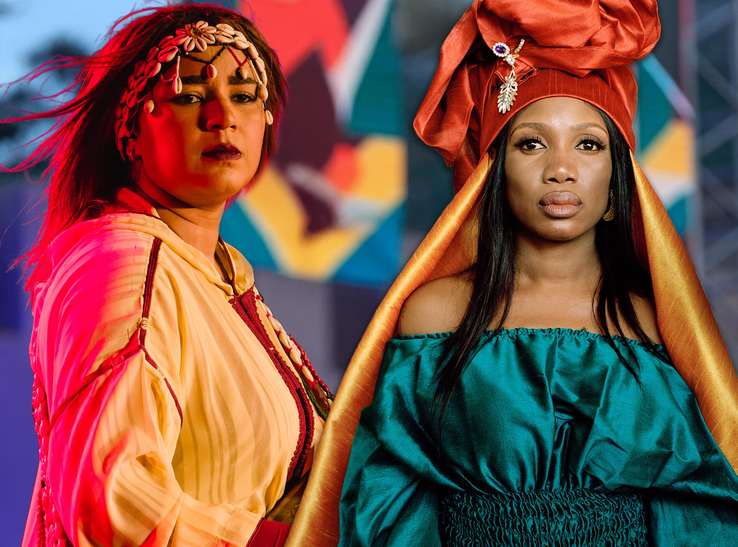 Rokia Koné et Asma Hamzaoui
