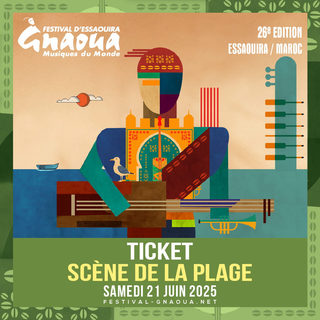 Ticket ScTicket Scène de la plage